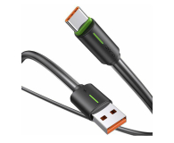 USAMS Kabel USB-C 3A YU Series 1mUSB-C/USB-A czarny - 1569084 - zdjęcie 3